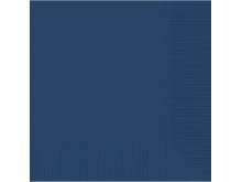 Servetėlės, tamsiai mėlynos ( 20vnt/33x33cm)
