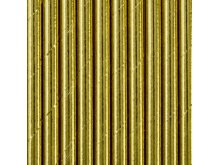 Auksiniai šiaudeliai (10vnt.)