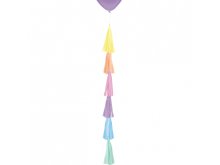 Balionų kutosų juosta, vaivorykštės spalvų