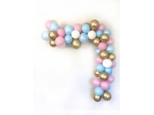 Balionų girlianda, pastelinė (2m)