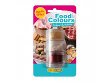 Maistiniai dažomieji milteliai Metallic (raudona, sidabrinė, auksinė)