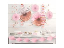 Dekoracijų rinkinys, rožinis (14vnt.) Dekoracijų rinkinys, rožinis (14vnt.)