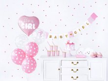 Dekoracijų rinkinys "It's a girl" (49vnt.)