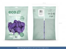 Ekologiški balionai, violetiniai, 100vnt.