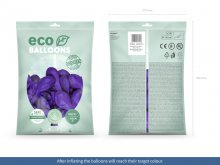 Ekologiški balionai, violetiniai, 100vnt.