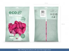 Ekologiški balionai, rožinės spalvos, 100vnt.