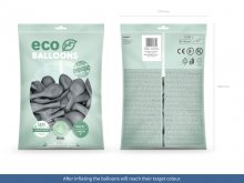 Ekologiški balionai, pilki, 100vnt.
