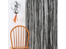 Folijos užuolaida, juoda (0.9x2.5m) 