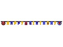 Girlianda "Žmogus voras", popierinė (16 raidžių/2m) Girlianda "Žmogus voras", popierinė (16 raidžių/2m)