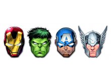 Kaukės "Keršytojai Avengers" (6vnt.)