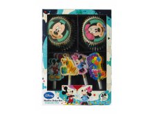 Keksiukų dekoracijų rinkinys "Peliukas Mikis" (24vnt)