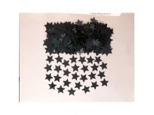Konfeti "Žvaigždutės", juodos (14g.)