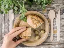 Lėkštutės, kraftinės (6vnt/23cm) Lėkštutės, kraftinės (6vnt/23cm)