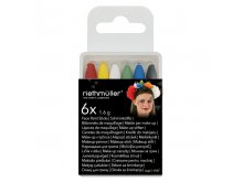 Kreidelės veido tapybai, 6 spalvos Kreidelės veido tapybai, 6 spalvos