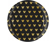 Lekštutės "Peliukas Mikis", juodos (8 vnt./20 cm)