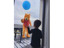 Dovana į namus- 1 m. skersmens heliu pripildytas balionas Dovana į namus- 1 m. skersmens heliu pripildytas balionas