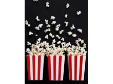 Raudonos užkandžių dėžutės (6vnt.)