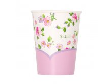 Puodeliai "Gėlės" (8vnt./250ml)