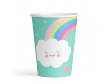Puodeliai "Vaivorykštė" (8vnt/250ml)