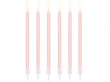 Rožinės žvakutės (12vnt.)