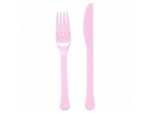 Stalo įrankių rinkinys, rožinis (24vnt.) Stalo įrankių rinkinys, rožinis (24vnt.)