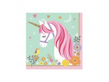 Servetėlės "Magiškas vienaragis" (16vnt/33x33cm) Servetėlės "Magiškas vienaragis" (16vnt/33x33cm)