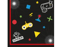 Servetėlės "Kompiuteriniai žaidimai" (20 vnt./33x33 cm) Servetėlės "Kompiuteriniai žaidimai" (20 vnt./33x33 cm)