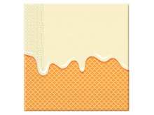 Servetėlės "Ledai" (33x33cm/20vnt) Servetėlės "Ledai" (33x33cm/20vnt)