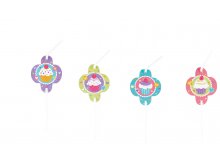 Šiaudeliai "Keksiukai" (8vnt)