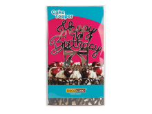 Torto dekoracijos "Happy birthday", blizgi