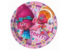 Lėkštutės "Troliai" (8vnt./23cm)