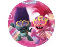 Lėkštutės "Troliai 2" (8vnt/23cm)