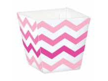 Užkandžių dėžutės, rožiniai zigzagai (36vnt.)