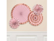 Vėduoklės, rožinio aukso (4vnt.) Vėduoklės, rožinio aukso (4vnt.)