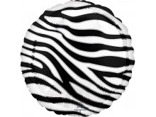 Folinis balionas "Dryžuotas zebras" (43cm) Folinis balionas "Dryžuotas zebras" (43cm)