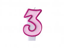 Žvakutė "3" 
