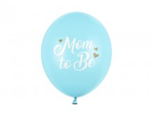 Balionas "Būsima mama", šviesiai mėlynas (30cm)