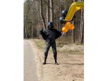 Balionų puokštė į namus - 6 paprasti ir 1 skaičius pripildyti heliu Balionų puokštė į namus - 6 paprasti ir 1 skaičius pripildyti heliu