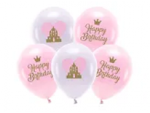 Balionų rinkinys"Happy Birthday Princess" (5 vnt./30 cm) Balionų rinkinys"Happy Birthday Princess" (5 vnt./30 cm)