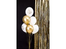 Balionų puokštė - "Happy Birthday" (6 vnt) Balionų puokštė - "Happy Birthday" (6 vnt)