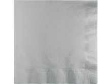 Servetėlės, sidabrinės (20vnt/33x33cm)